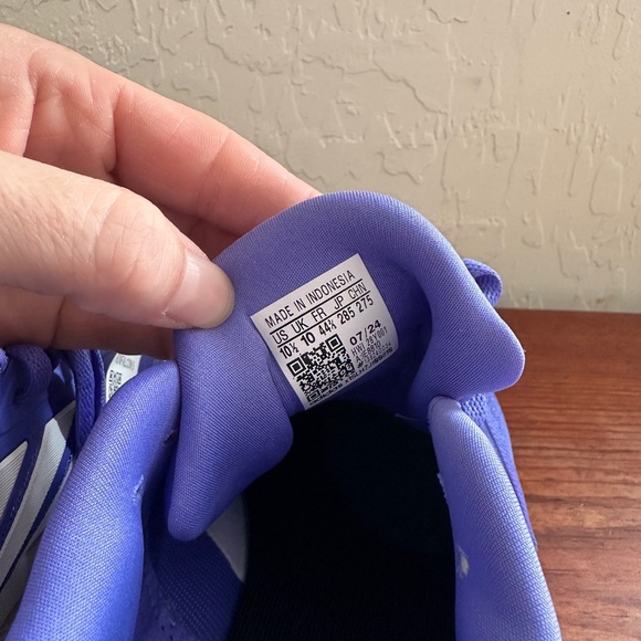 adidas Running Shoes Men's 10.5 Cobalt Blue Runfalcon 5 - Picture 9 of 10